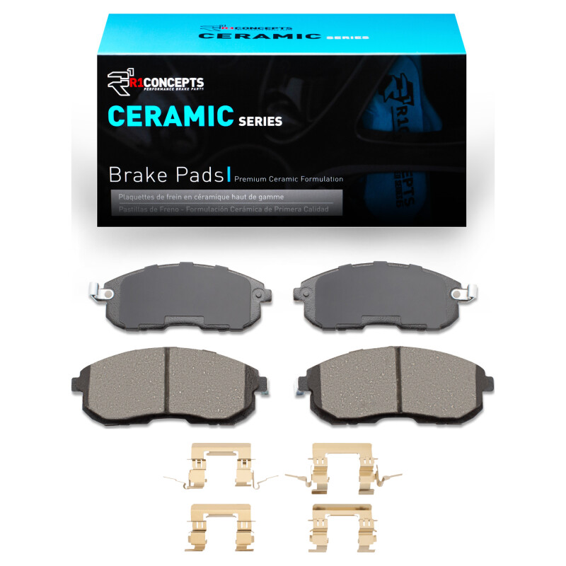 Infiniti I30 Brake Pads - Front - R1 Concepts - Ceramic - `99-`19